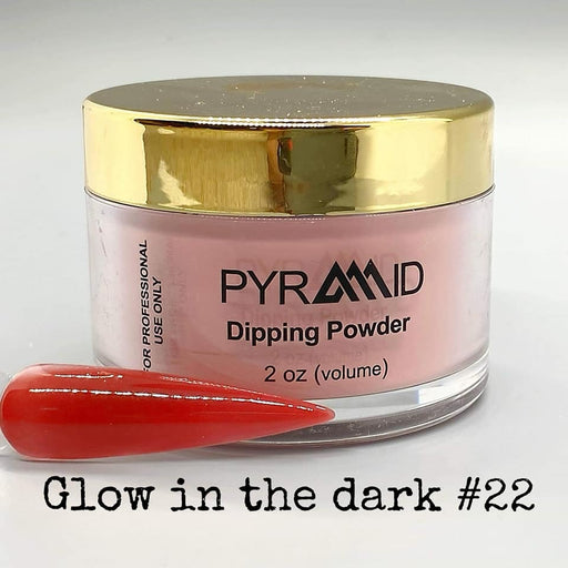 Pyramid Dipping Powder, Glow In The Dark Collection, GL22, 2oz OK1205LK