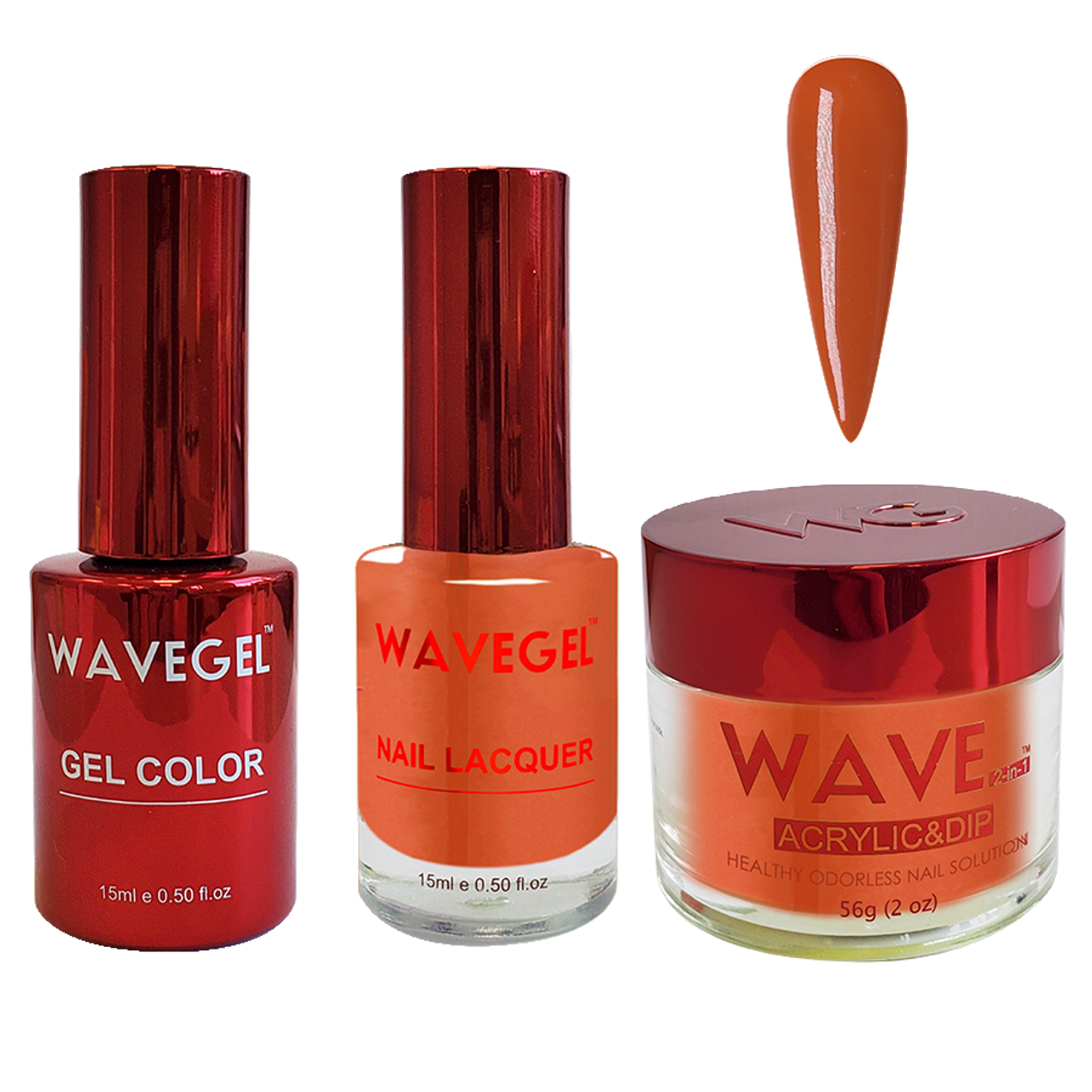 Wave Gel 4in1 Dipping Powder + Gel Polish + Nail Lacquer, QUEEN Collection, 022, Succession