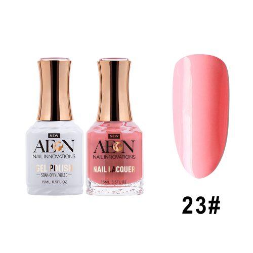 AEON Gel Polish + Nail Lacquer, 023, We Pink Alike, 0.5oz OK0326LK