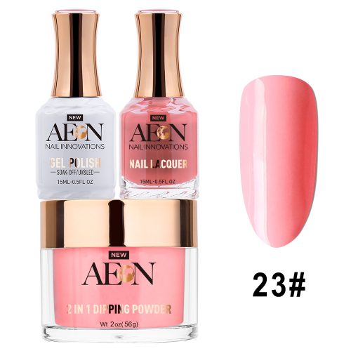 AEON 3in1 Dipping Powder + Gel Polish + Nail Lacquer, 023, We Pink Alike OK0327LK