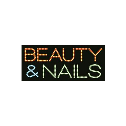 Cre8tion LED Signs "Beauty & Nails", B#0601, 23005 KK BB