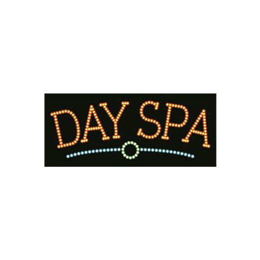 Cre8tion LED Signs "Day Spa #2", D#0102, 23008 KK BB