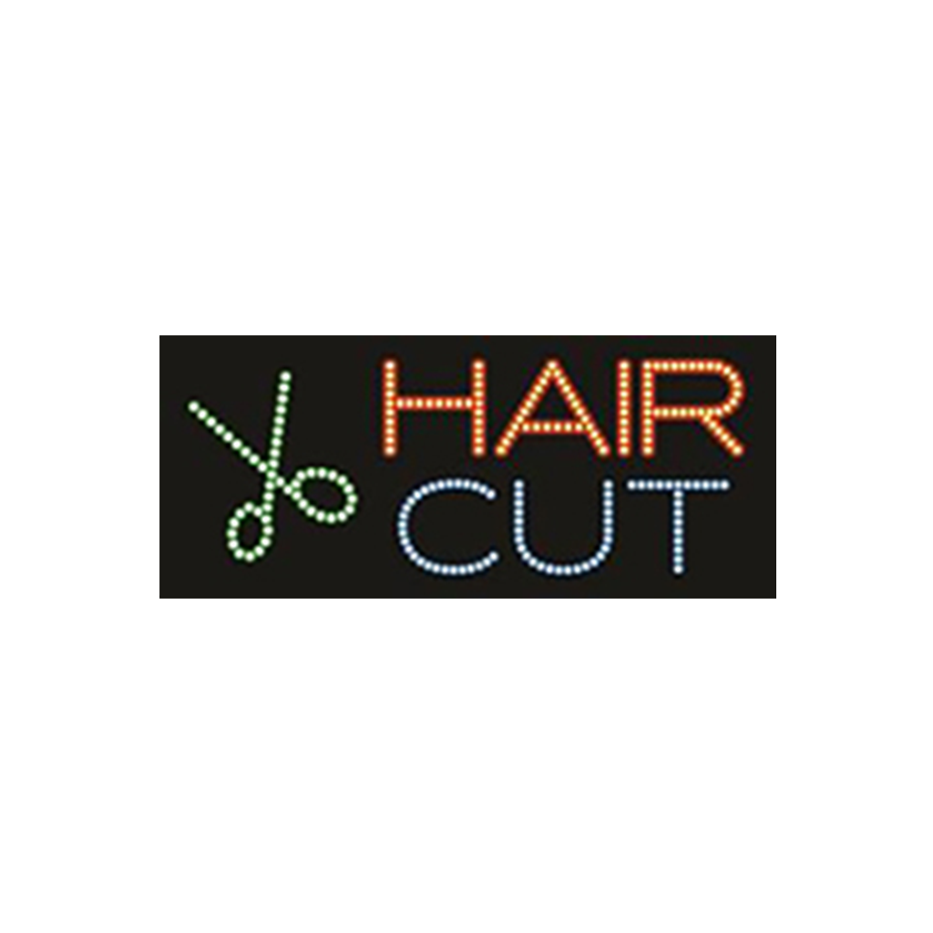 Cre8tion LED Signs "Hair Cut #1", H#0301, 23028 KK BB