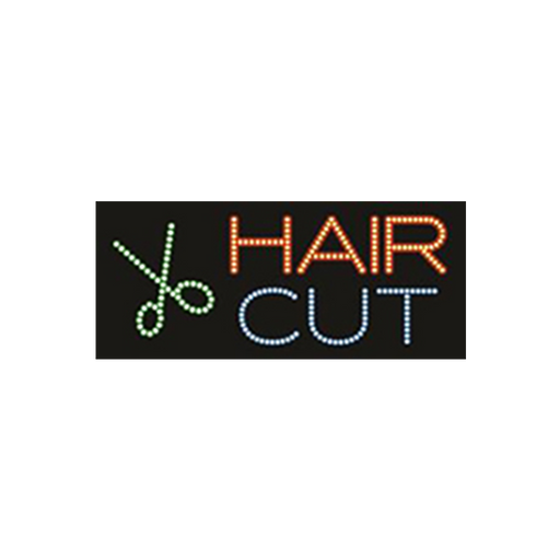 Cre8tion LED Signs "Hair Cut #1", H#0301, 23028 KK BB