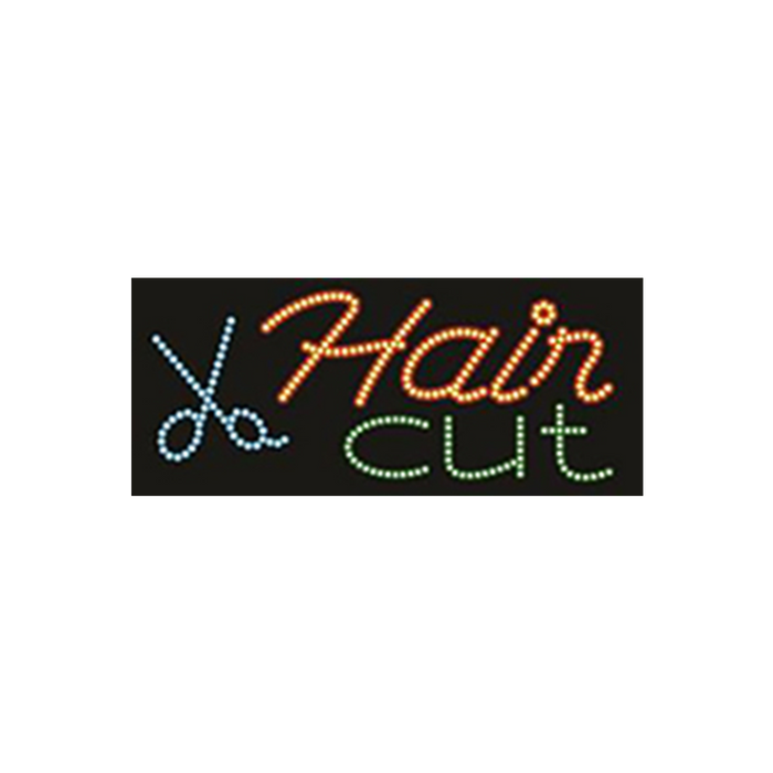 Cre8tion LED Signs "Hair Cut #2", H#0303, 23029 KK BB