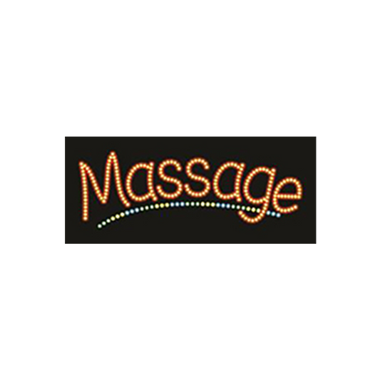 Cre8tion LED Signs "Massage #1", M#0101, 23030 KK BB