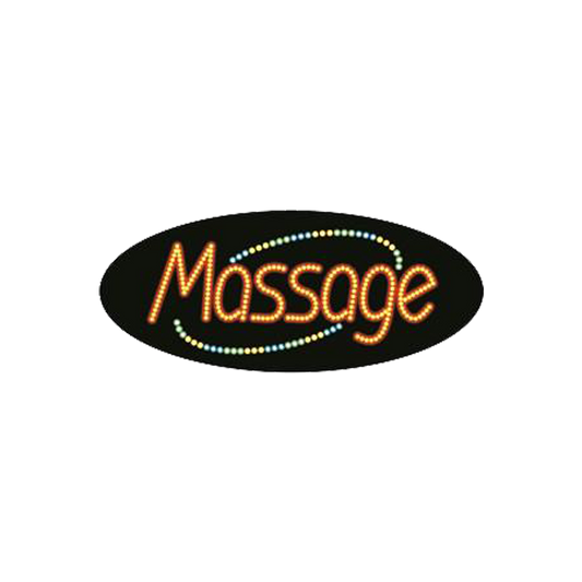 Cre8tion LED Signs "Massage #2", M#0102, 23031 KK BB