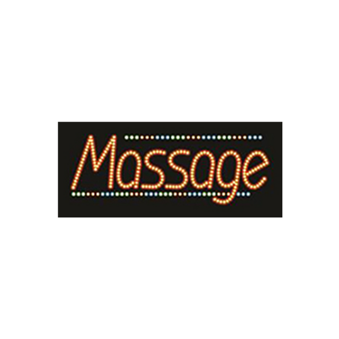 Cre8tion LED Signs "Massage #3", M#0103, 23032 KK BB