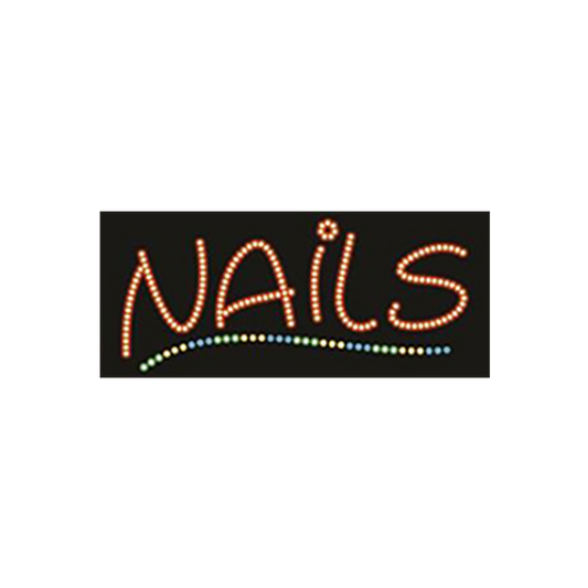 Cre8tion LED Signs "Nails #1", N#0101, 23033 KK BB