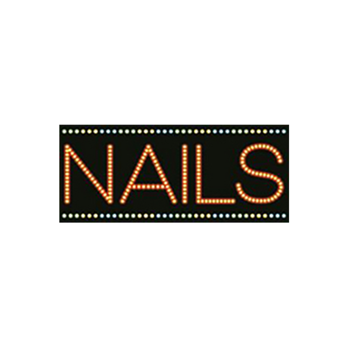 Cre8tion LED Signs "Nails #2", N#0101, 23034 KK BB