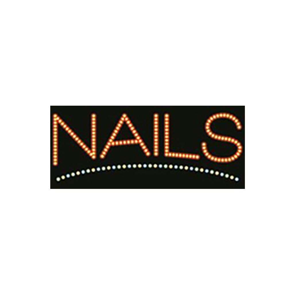 Cre8tion LED Signs "Nails #3", N#0104, 23035 KK BB