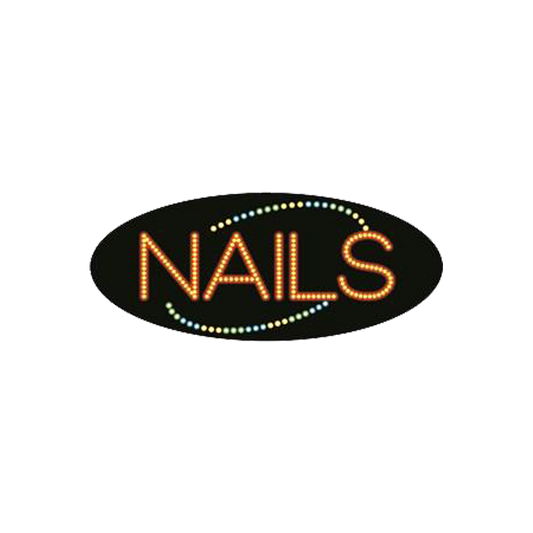 Cre8tion LED Signs "Nails #5", N#0108, 23037 KK BB