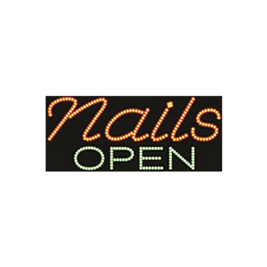 Cre8tion LED Signs "Nail Open #2", N#0401, 23047 KK BB