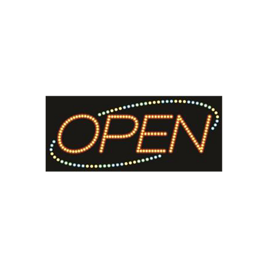 Cre8tion LED Signs "Open #1", O#0101, 23053 KK BB