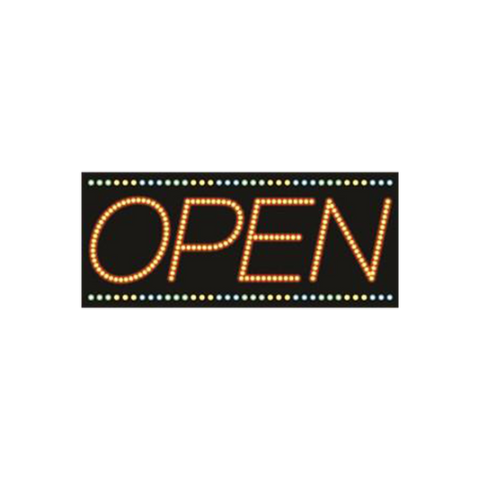 Cre8tion LED signs "Open #5", O#0105, 23057 KK BB