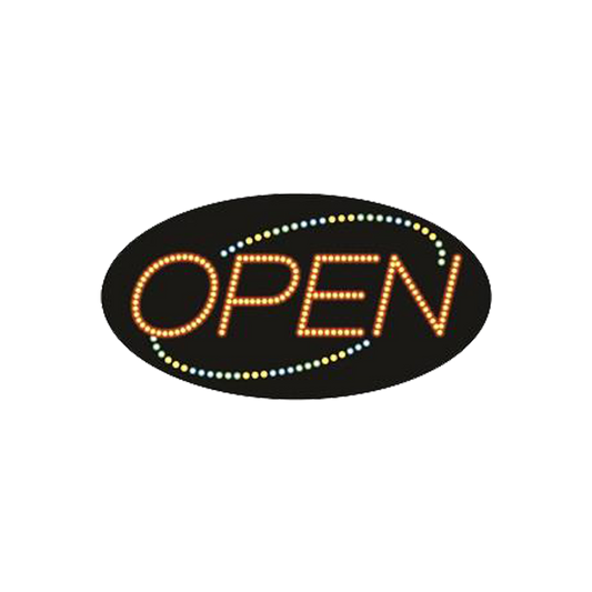 Cre8tion LED signs "Open #9", O#0109, 23061 KK BB