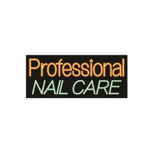 Cre8tion LED signs "Professional Nail Care", P#0501, 23071 KK BB