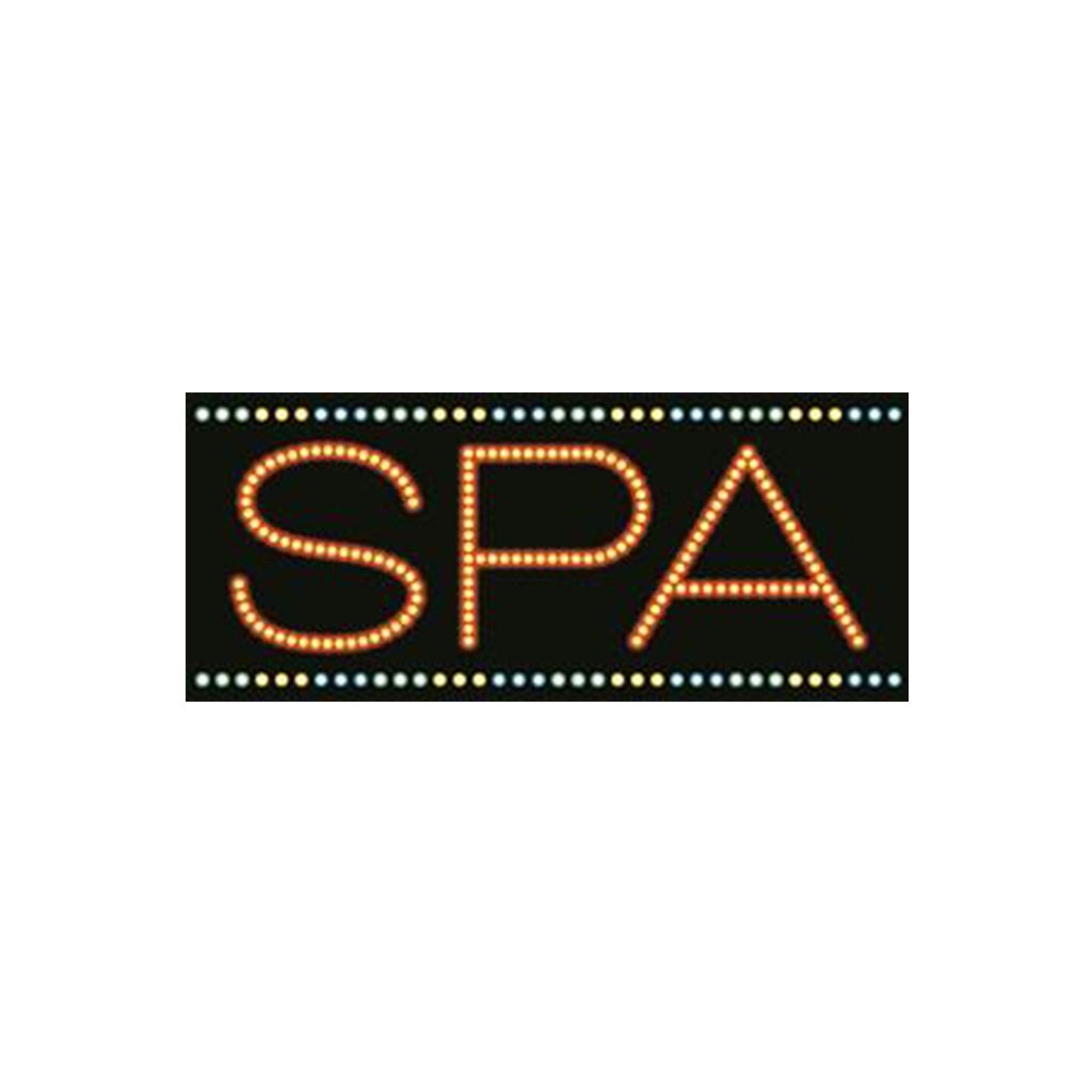 Cre8tion LED signs "Spa #1", S#0301, 23075 KK BB