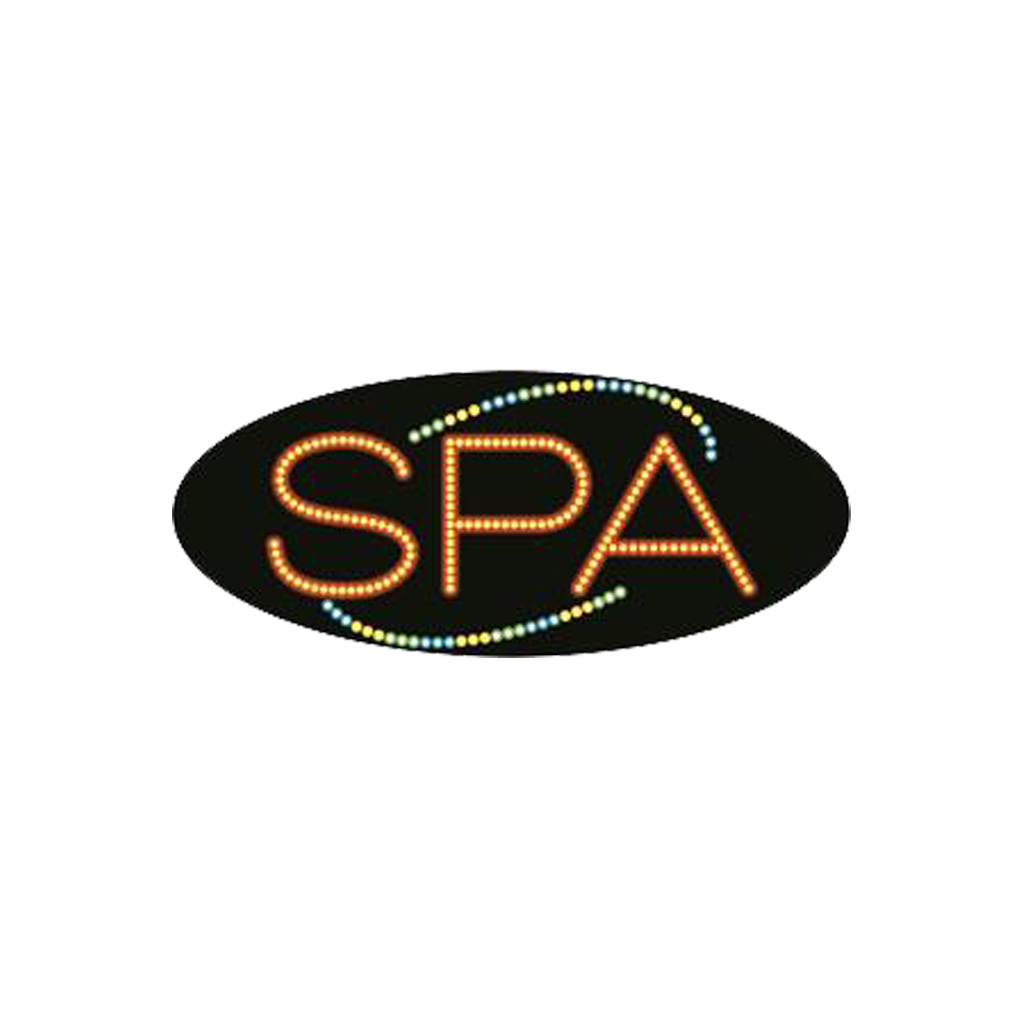 Cre8tion LED signs "Spa #2", S#0302, 23076 KK BB