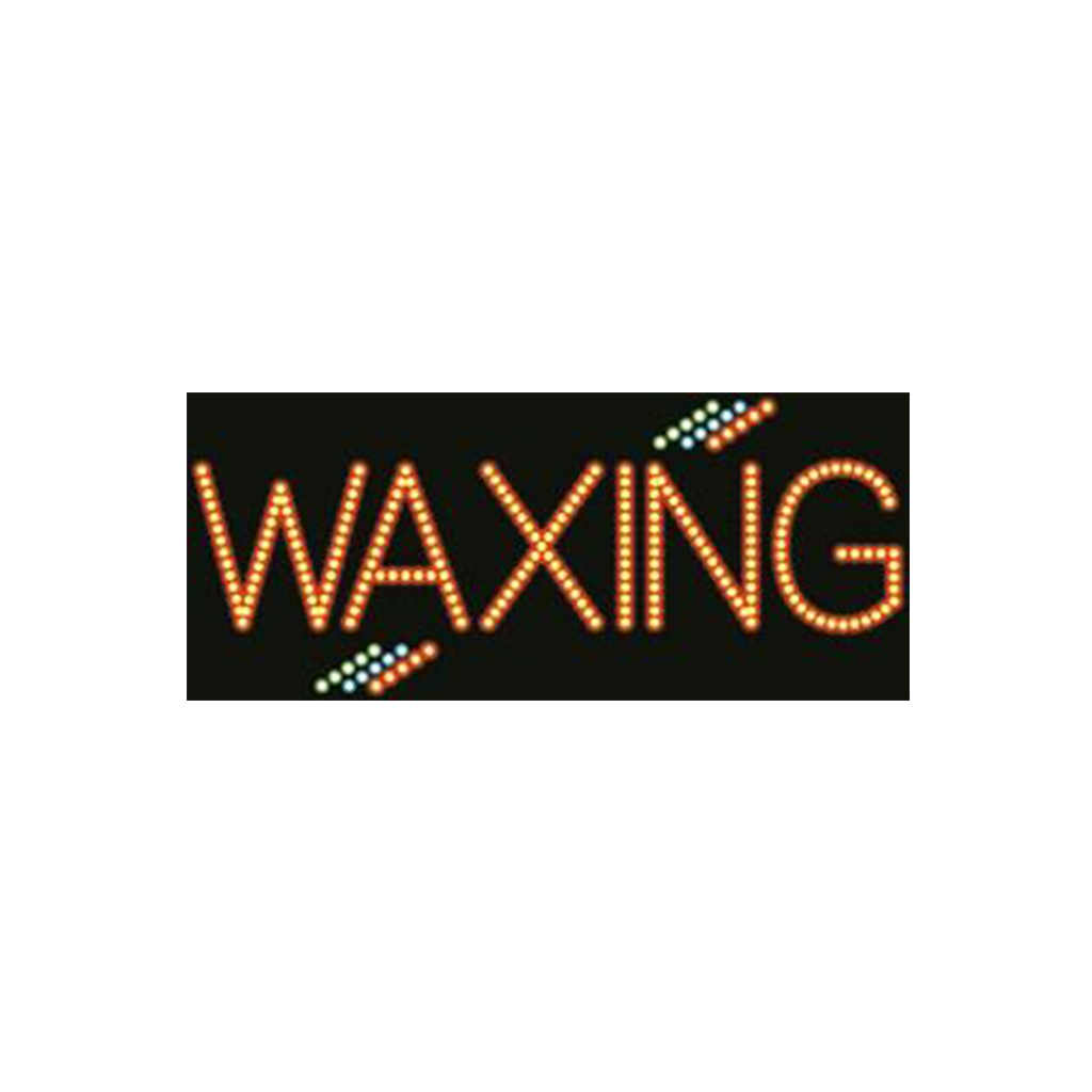 Cre8tion LED signs "Waxing #2", W#0202, 23086 KK BB