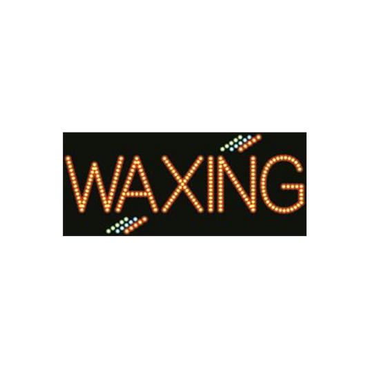 Cre8tion LED signs "Waxing #2", W#0202, 23086 KK BB