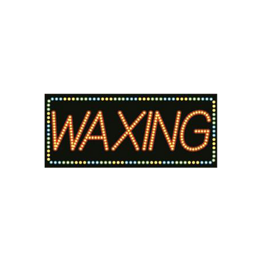 Cre8tion LED signs "Waxing #3", W#0203, 23087 KK BB