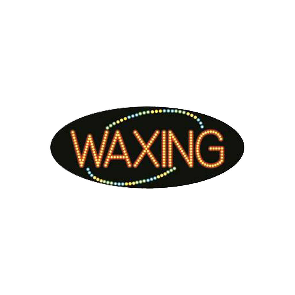 Cre8tion LED signs "Waxing #4", W#0204, 23088 KK BB