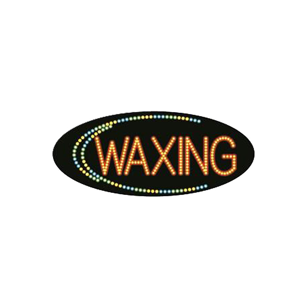 Cre8tion LED signs "Waxing #5", W#0205, 23089 KK BB