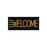 Cre8tion LED signs "Welcome #1", W#0301, 23090 KK BB