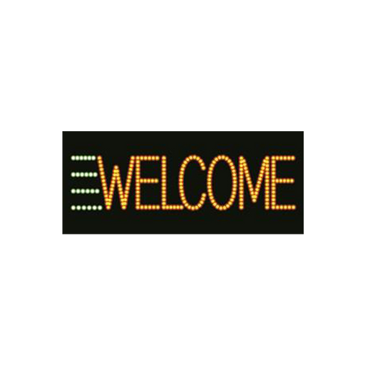Cre8tion LED signs "Welcome #1", W#0301, 23090 KK BB