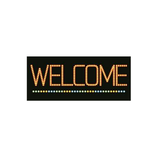 Cre8tion LED signs "Welcome #2", W#0302, 23091 KK BB
