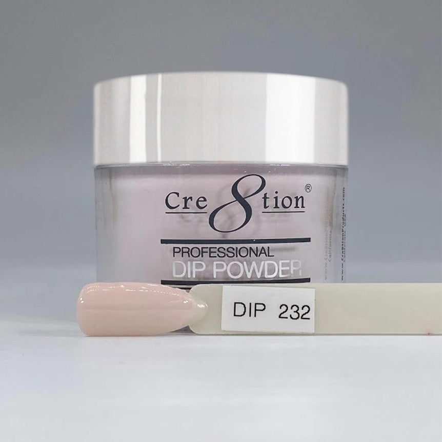 Cre8tion Matching Dipping Powder, 232, Nude Leather, 1.7oz, 3103-0531 BB OK0214VD