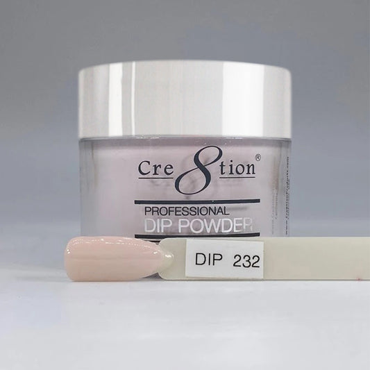 Cre8tion Matching Dipping Powder, 232, Nude Leather, 1.7oz, 3103-0531 BB OK0214VD