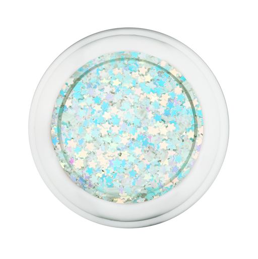 Cre8tion Nail Art Designed Confetti Glitter, 023, Star 2mm, 0.5oz, 1101-0464 BB