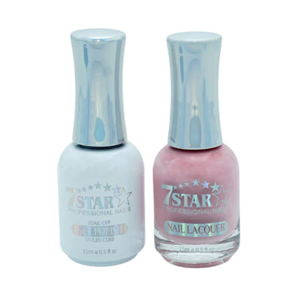 7 Star Nail Lacquer + Gel Polish Matching Pair, 241, 0.5oz