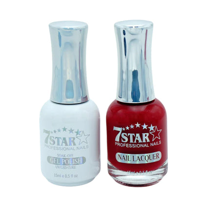 7 Star Nail Lacquer + Gel Polish Matching Pair, 245, 0.5oz