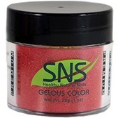 SNS Gelous Dipping Powder, 245, Adorable Red, 1oz BB KK0724