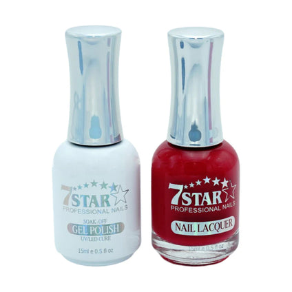 7 Star Nail Lacquer + Gel Polish Matching Pair, 246, 0.5oz