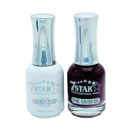 7 Star Nail Lacquer + Gel Polish Matching Pair, 247, 0.5oz