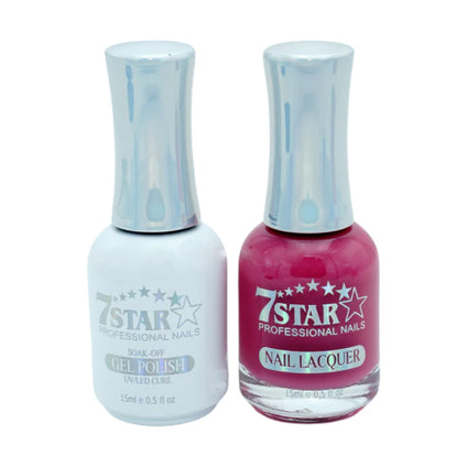 7 Star Nail Lacquer + Gel Polish Matching Pair, 249, 0.5oz