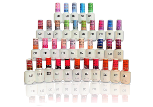 DND Mood Change Gel Polish, 0.5oz, 33 colors (Price: $6.95/pc), Buy 10 Get 1 FREE