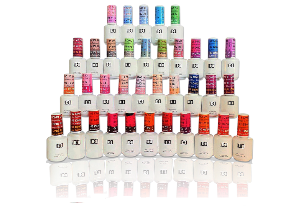 DND Mood Change Gel Polish, 0.5oz, 33 colors (Price: $6.95/pc), Buy 10 Get 1 FREE