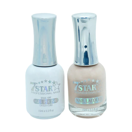 7 Star Nail Lacquer + Gel Polish Matching Pair, 250, 0.5oz