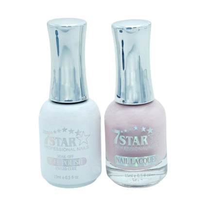 7 Star Nail Lacquer + Gel Polish Matching Pair, 255, 0.5oz