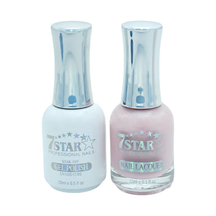 7 Star Nail Lacquer + Gel Polish Matching Pair, 258, 0.5oz