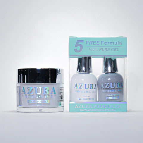 Azura 3in1 Dipping Powder + Gel Polish + Nail Lacquer, 025