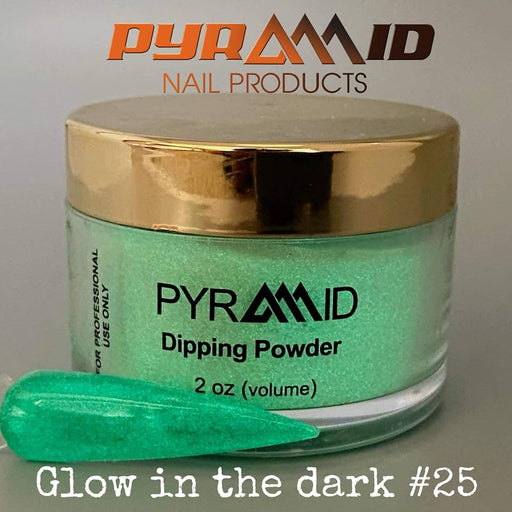 Pyramid Dipping Powder, Glow In The Dark Collection, GL25, 2oz OK1205LK