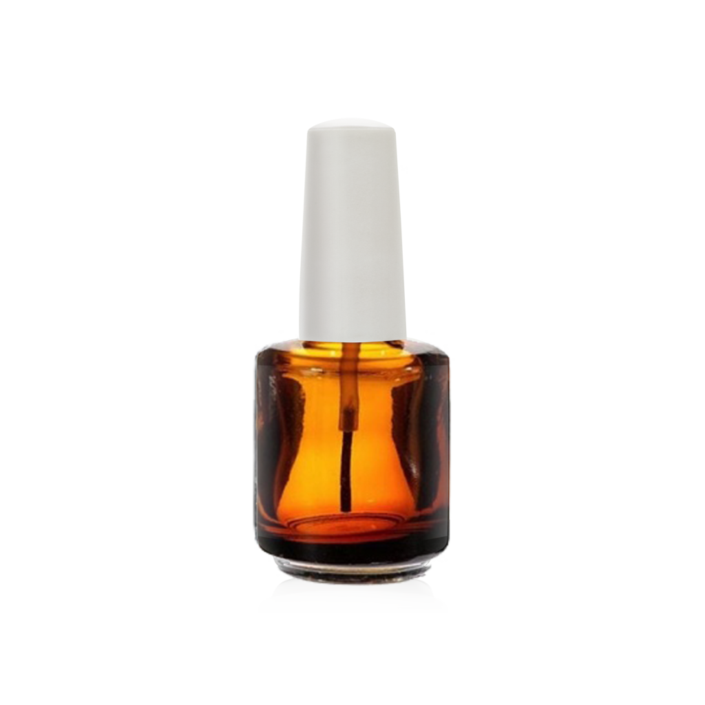 Cre8tion Empty Glass AMBER Bottle, Blank, 0.5oz, 26045 (Packing: 288 pcs/case)