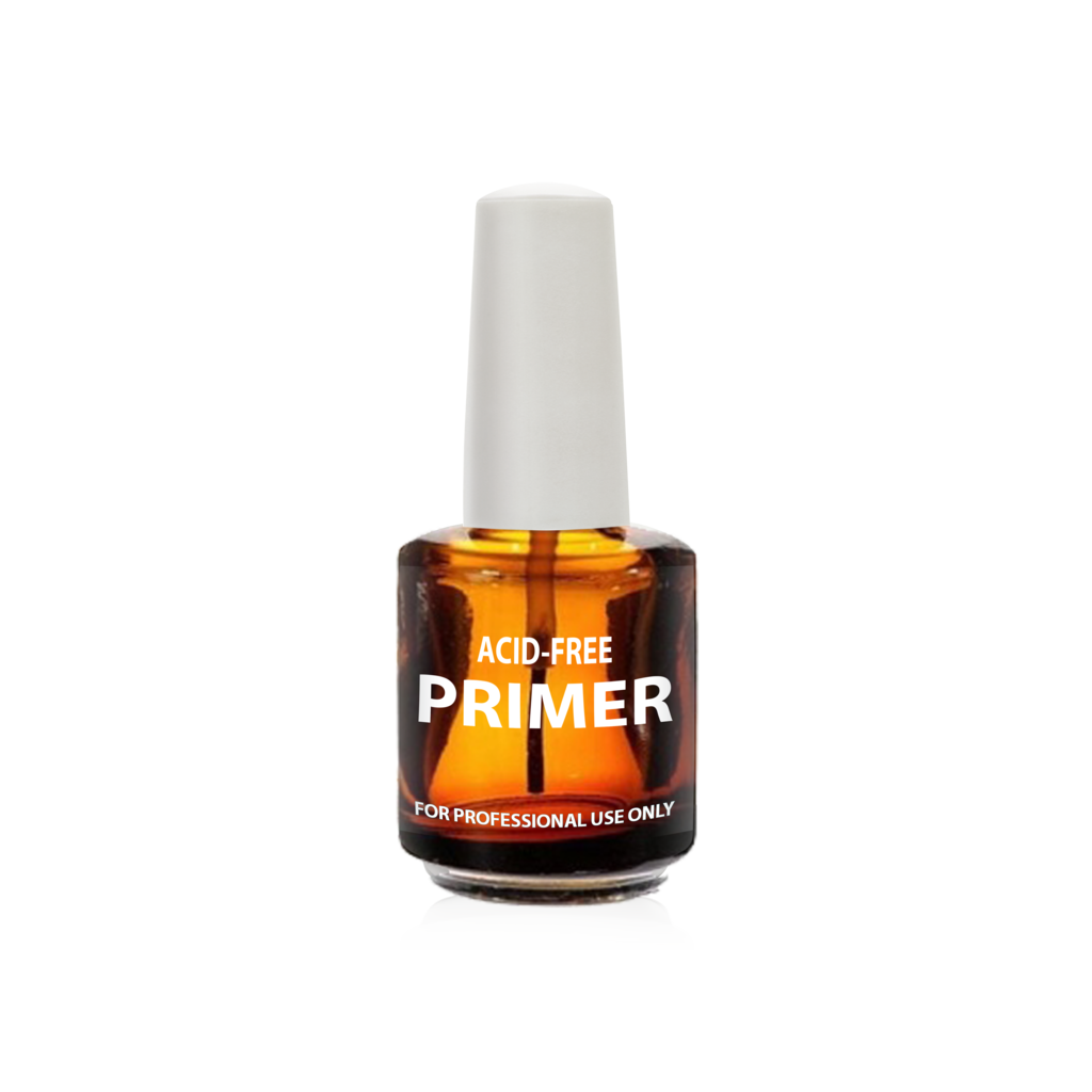 Cre8tion Empty Glass AMBER Bottle, Acid Free Primer, 0.5oz, 26171 (Packing: 288 pcs/case)