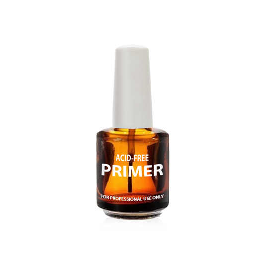 Cre8tion Empty Glass AMBER Bottle, Acid Free Primer, 0.5oz, 26171 (Packing: 288 pcs/case)